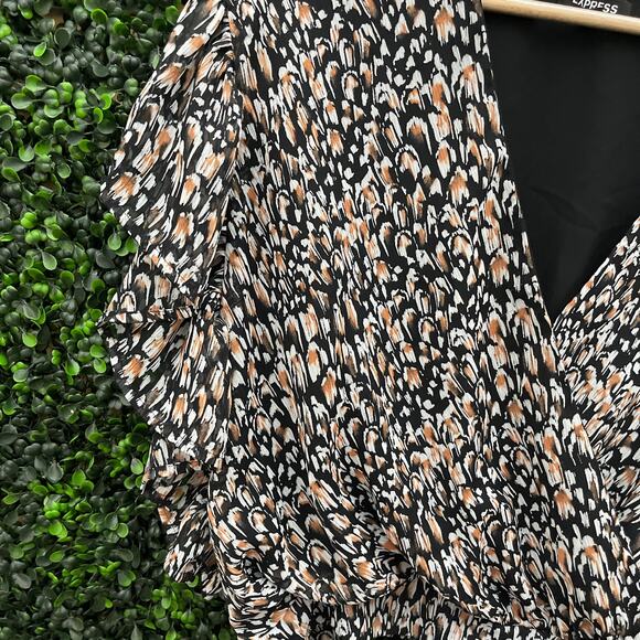 Express, Crop Top Flowy Blouse, Women’s Size Small - Picture 4 of 6